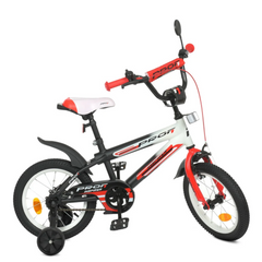 Велосипед детский PROF1 Y14325-1 14 дюймов красный