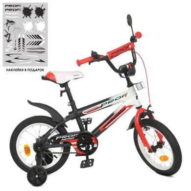 Велосипед детский PROF1 Y14325-1 14 дюймов красный