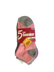 Жіночі шкарпетки Nur Die махрові 5 пар р.35-38 Рожевий/Сірий/Білий (487846)