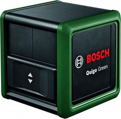 Лазерный нивелир Bosch Quigo green со штативом и батарейками
