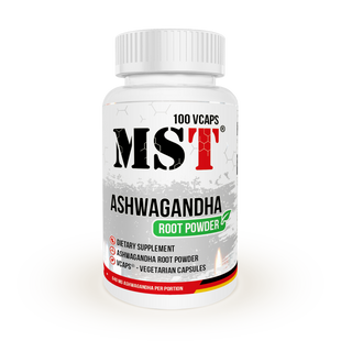 MST Ashwagandha Root Extract | Ашваганда екстракт 100 капсул