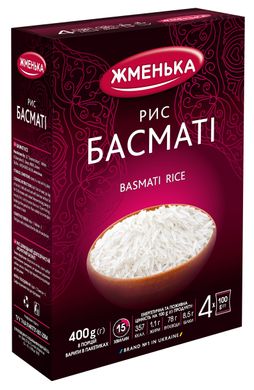 Рис Басматі Жменька в пакетиках для варіння 4 шт х 100 г