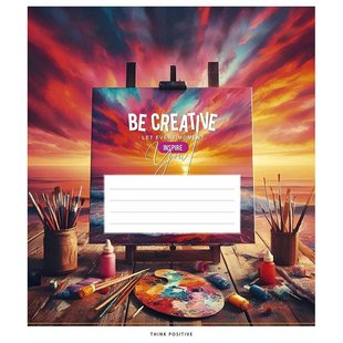 Тетрадь общая "Be Creative" 048-3399K-4 в клетку, 48 листов