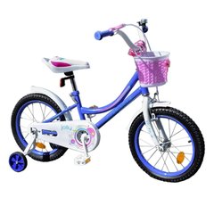 Велосипед дитячий 2-х колісний 16" 211612 (RL7T) Like2bike Jolly бузковий з дзвінком