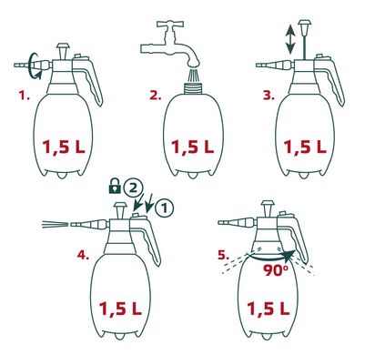 Оприскувач, 1,5 л.