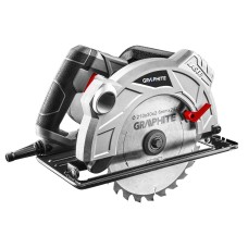 Дисковая пила GRAPHITE 59G106 1800 Вт, 210 мм с лазерным указателем и параллельной направляющей Graphite