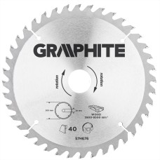 Диск відрізний 200 x 30 мм 40 зуб. Graphite