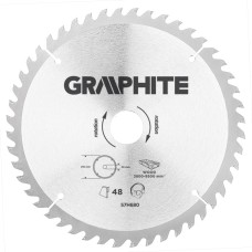 Диск пильний  216x30 мм 48z, карбід кремнію Graphite