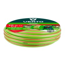 Шланг для полива Verto 15G823 Professional 3/4" x 20 м, прочный и долговечный