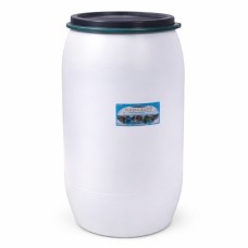 Бочка круглая 160 литров с хомутом