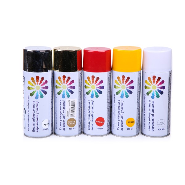 Фарба аерозольна"Fügenlux"срібляста 400 мл