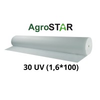 Агроволокно"AgroStar" 30 UV біле(1.6*100)