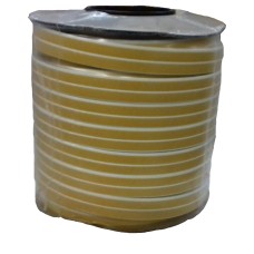 Ущільнювач самоклеючий(профільD)біл 14*12 мм/40 м