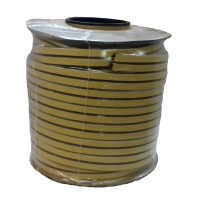 Ущільнювач самоклеючий(профільD)кор 12*10 мм/50 м