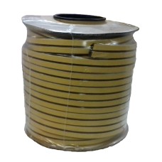 Ущільнювач самоклеючий(профільD)кор 12*10 мм/50 м