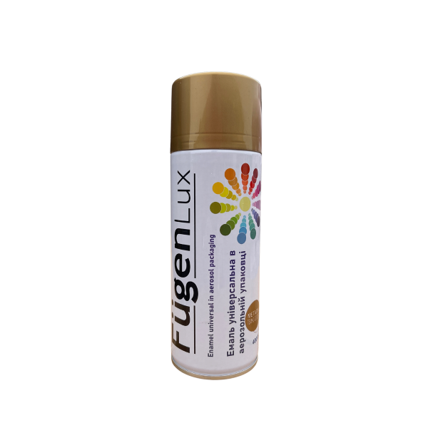 Фарба аерозольна"Fügenlux"метал темно-золот 400 мл