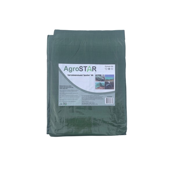 Тент універсальний"AgroStar" 100(3*5)зел