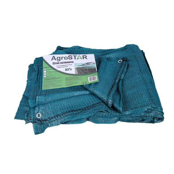 Сітка затіняюча "AgroStar"з UV(3*5) 85%затінення,