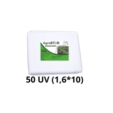 Агроволокно"AgroStar"50 UV біле(1,6*10)