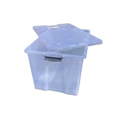 Ящик для зберігання HomeStar 55 л прозорий