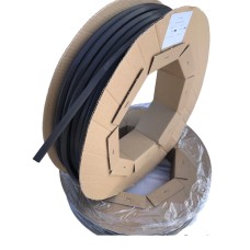 Ущільнювач поліурит(профільV)чор 12*8 мм/100 м