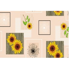 Скатертина HomeStar F09 ПВХ,фліз осн.рул (1,37*25)