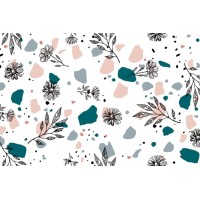 Скатертина HomeStar F10 ПВХ,фліз осн.рул (1,37*25)