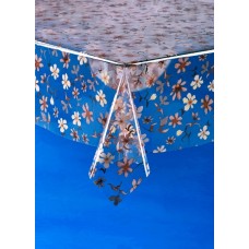 Скатертина HomeStar T07 ПВХ,проз.мал.рул(1,35*30)