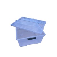 Ящик для зберігання HomeStar 100 л прозорий