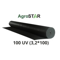 Агроволокно"AgroStar"100 UV чорне(3.2*100)*