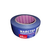 Малярна стрічка"Майстер"48мм.(4сп.24шт/ящ)Pro синя