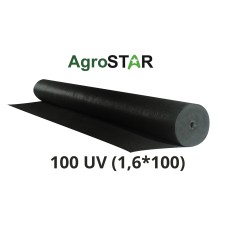 Агроволокно"AgroStar"100 UV чорне(1,6*100)*