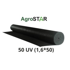 Агроволокно"AgroStar"50 UV чорне(1,6*50)*