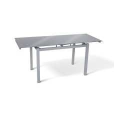 Стіл Венді XS-1025, 80/130*65, сірий (скло)