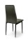 Стілець Річь, чорний/велюр графітовий