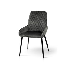 Стілець Ніколь XS-2839, чорний/графіт