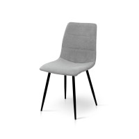 Стілець Ментос-G чорний/ тканина бежева