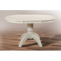 Стіл обідній Престиж 1000(+400)*1000 слон.кость---