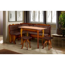 Комплект Даллас (куток+стіл+2 таб)