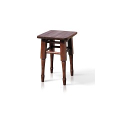 Табурет обідній НОГА ТОЧЕНА, горіх