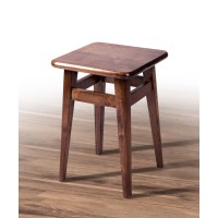 Табурет обідній НОГА ПРЯМА, темний горіх