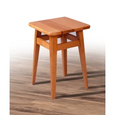 Табурет обідній НОГА ПРЯМА, світлий горіх