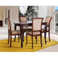 Стіл обідній Турін (110+30)/70, темн. горіх