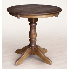 Стіл Чумак-2 розкл (D=80)+30), темн горіх