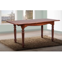 Стіл обідній Венеція (140+40)/85, горіх