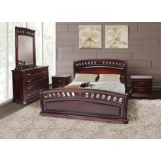 Ліжко  Флоренция 1800*2000, каштан