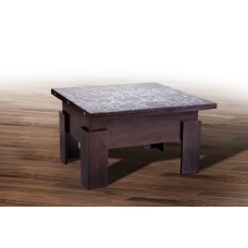 Стіл-трансформер Дельта (стекло), венге---