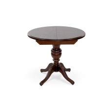 Стіл обідній Гермес Д=89 ( +38 ), т.горіх