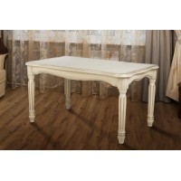 Стіл журнальний Венеціанський 100*60, слонова кіст