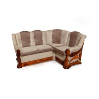 М"який куток Візит 175*130(Beige+Brown)горіх